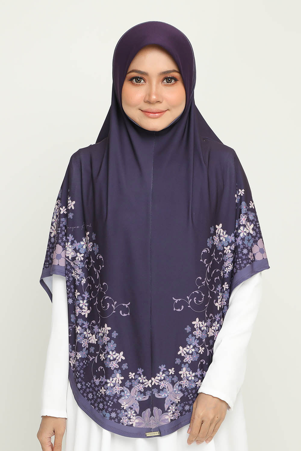 Sarung Printed Khamsiyyah Deep Grape