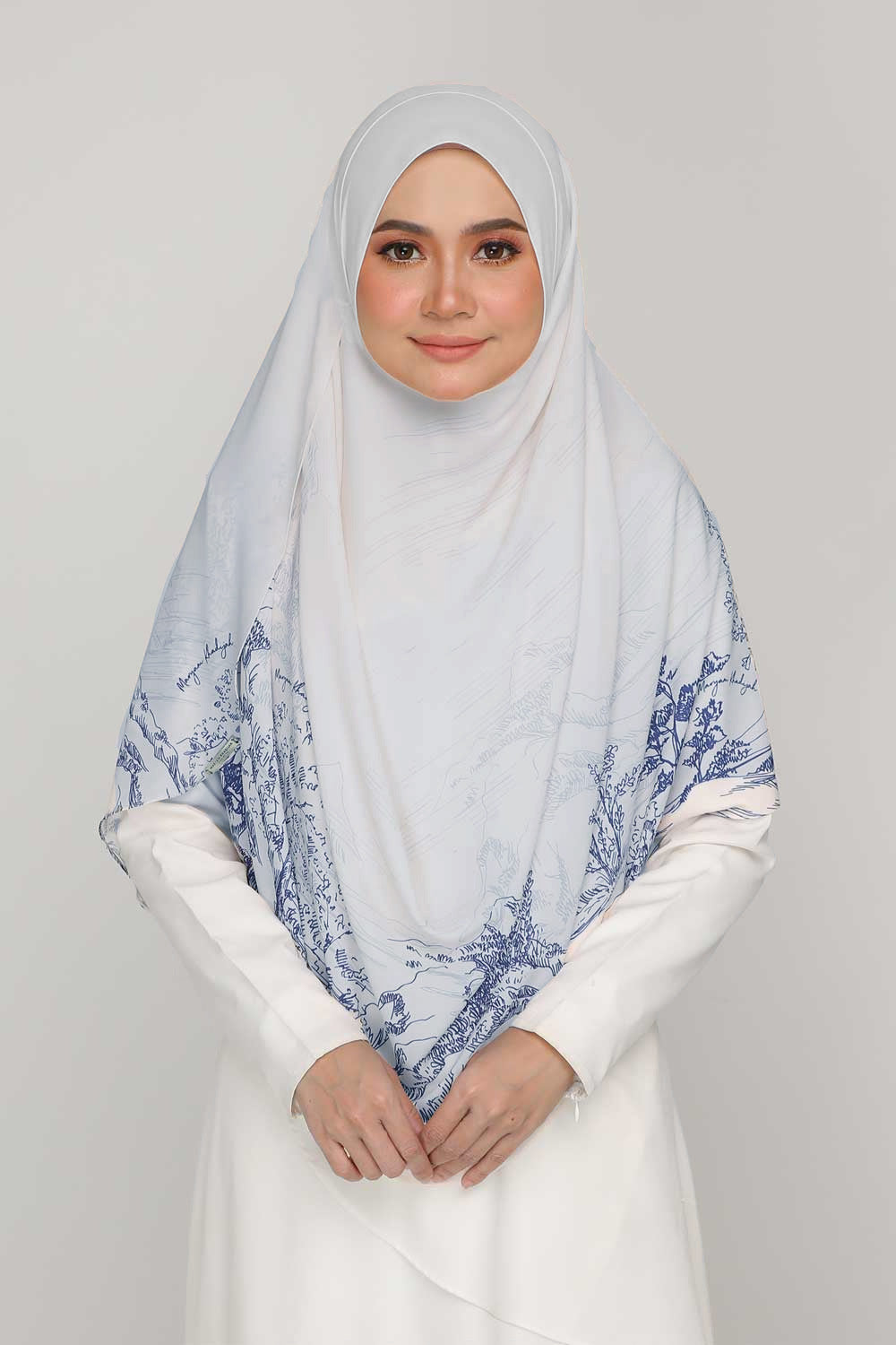 Instant Printed Medis Creamy Blue