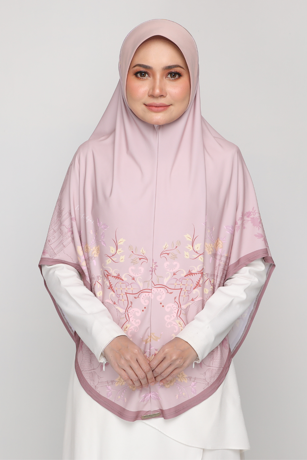 Sarung Taj Mahal Pink Puff