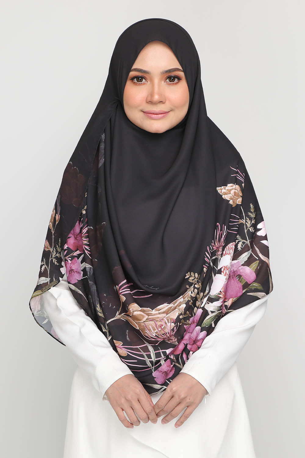 Long Shawl Shambania Rich Black