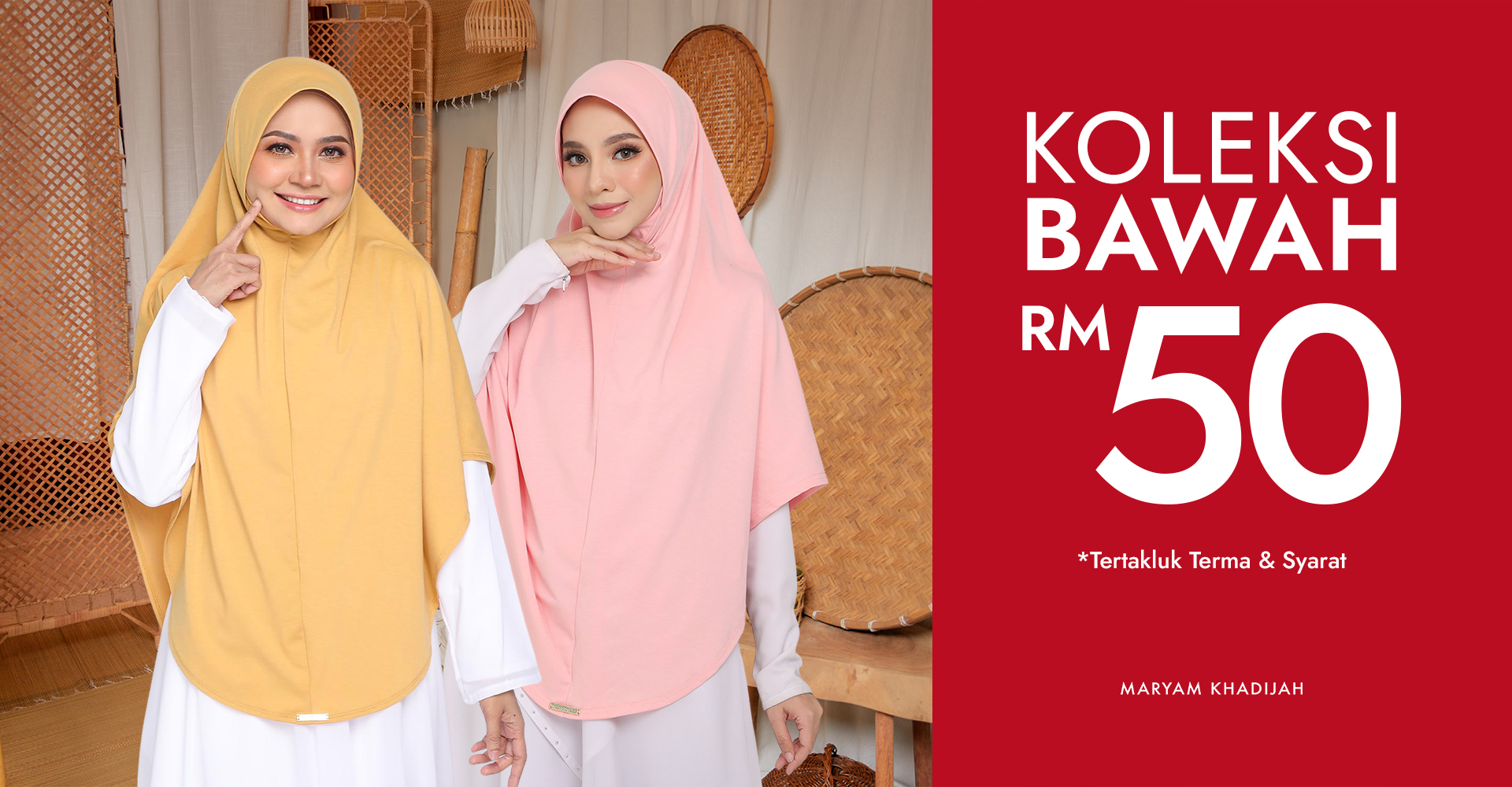 MaryamKhadijah Inspirasi Tudung Labuh