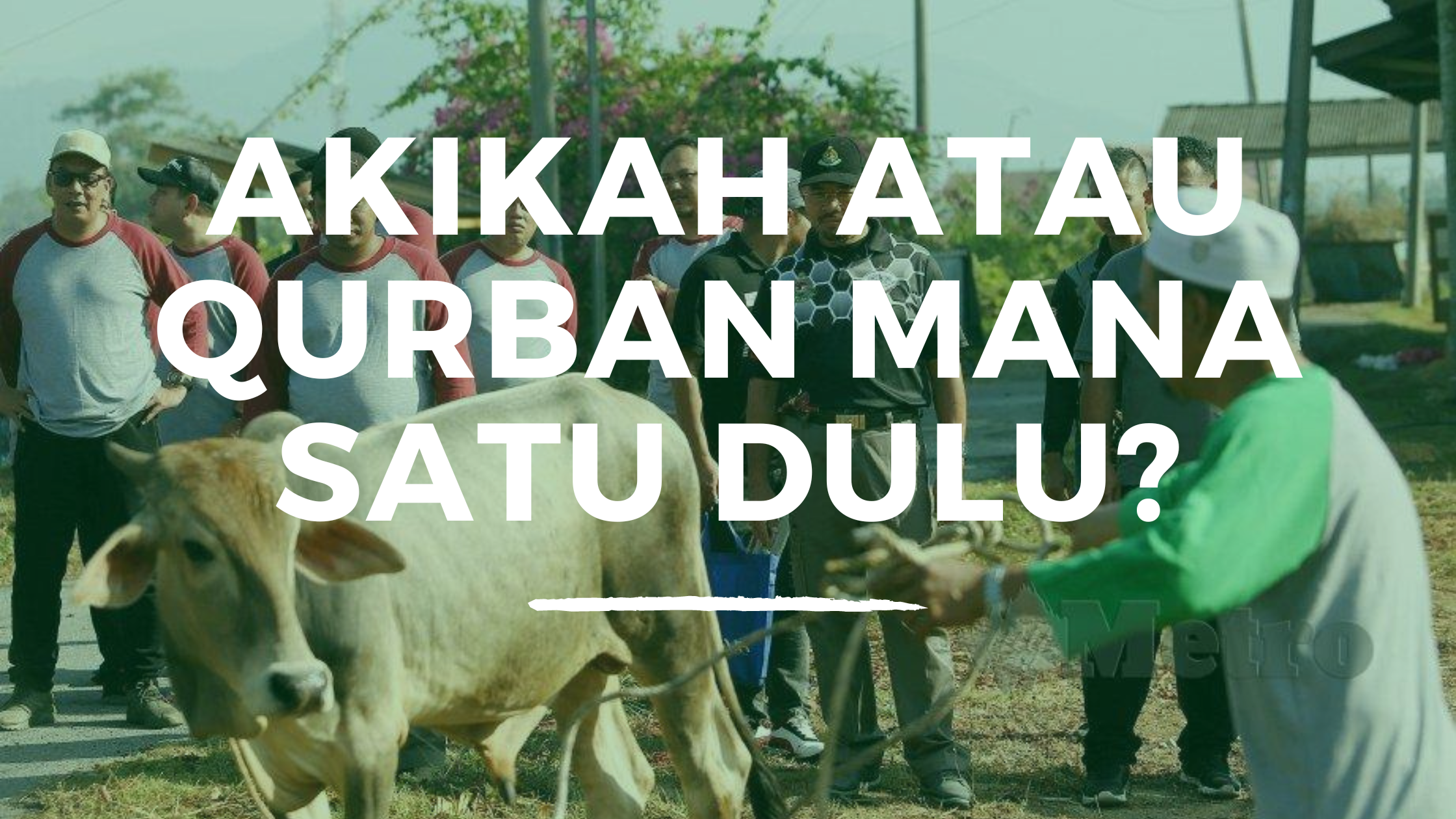 AKIKAH ATAU QURBAN MANA SATU DULU ?