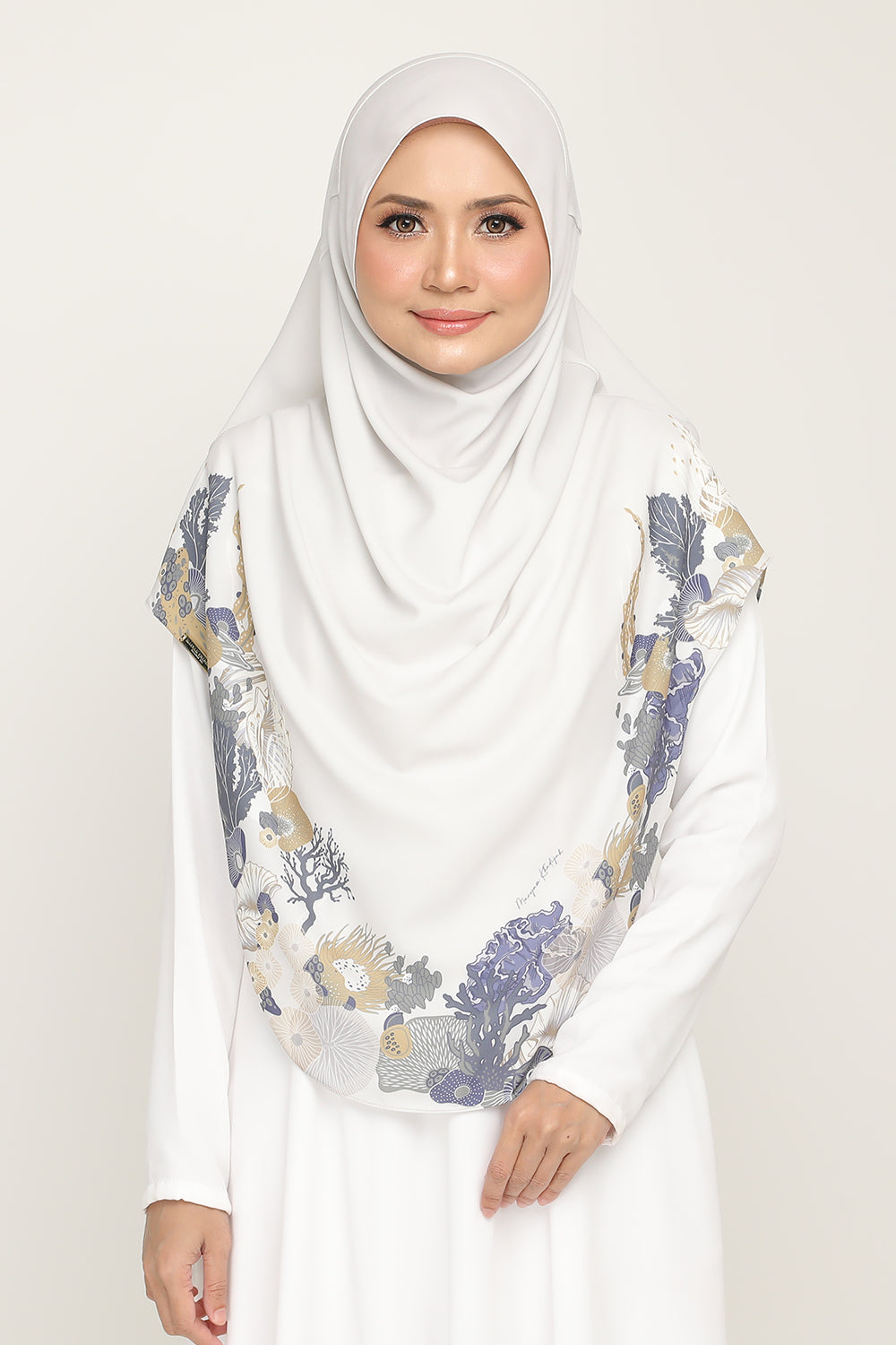 [MKB] Umma Printed Marine Cotton Blue