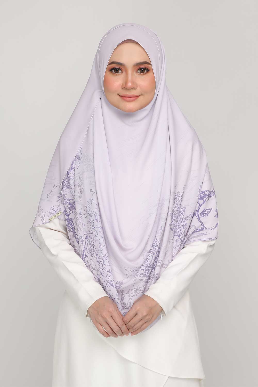 Instant Printed Medis Periwinkle Purple